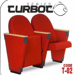 Si Mignon TURBOT Series T-02 fixed audience seating & folding theater solutions