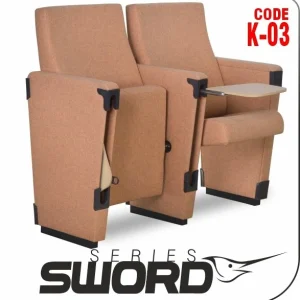 SWORD Series K-03 Auditorium & Conference hall chairs with writing tablet
