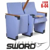 Si Mignon SWORD Series K-04 Lecture hall & Conference chair with writing pad builtin arm