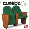 Si Mignon TURBOT Series T-10 Modern Church & Wooden Theater Chairs