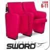 Si Mignon SWORD Series K-11 Lecture hall seating with folding desk