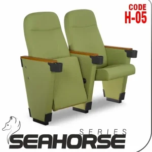 Si Mignon SEAHORSE Series H-05 fixed church sanctuary & commercial theater seating chairs