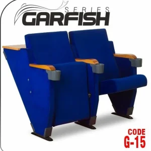 Si Mignon GARFISH Series G-15 seating chairs with folding desk for college & university & school & lecture