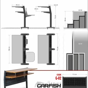 Si Mignon GARFISH Series G-02 Auditorium & Theater Seating