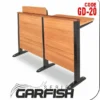 Si Mignon GARFISH Series GD-20 Leading manufacturer and supplier of conference hall seating. High-quality lecture furniture with folding desk for college & university & school & classroom